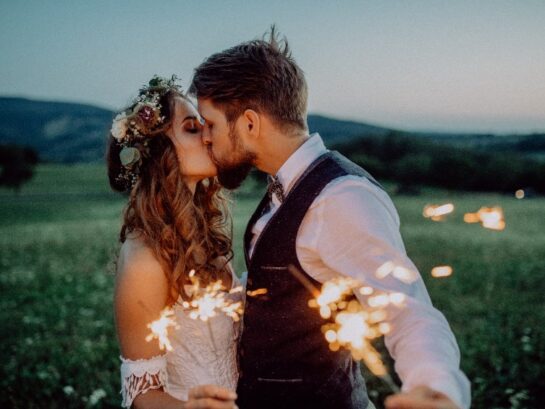 mariage au Mont Sainte-Anne près de Québec